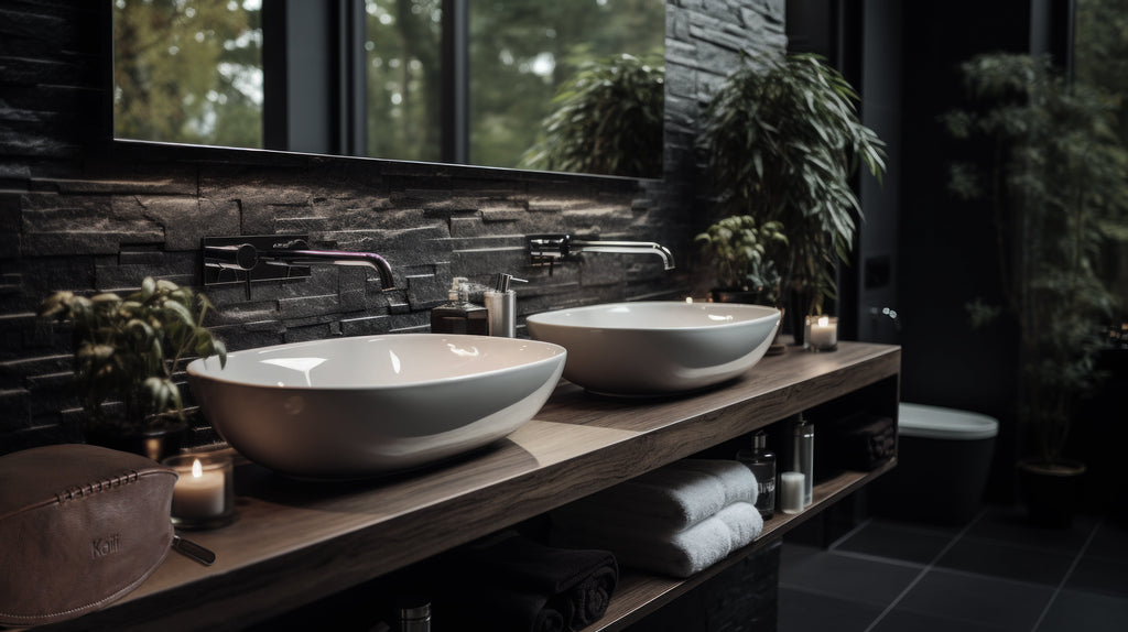 K0011BB | Beauty Case "Rugby Ball" Genuine Leather - Color: Dark Brown - Elastic inside bottle holder - Zipper closure - Dimensions: 35 x 14 x 14 cm- Packaging: Tnt bag