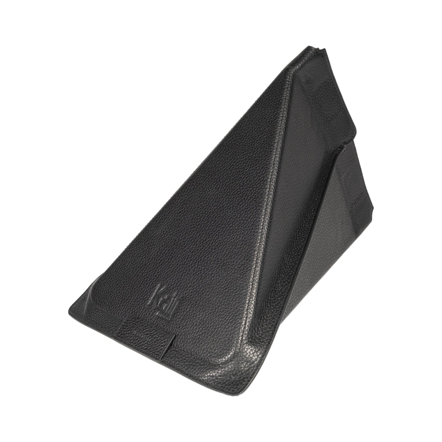 K0031AB | Genuine Leather, full grain, dollar grain Modular Tablet Case/Support. Black color. Closure with magnets. Dimensions: 22 x 31 cm. Packaging: Tnt bag.